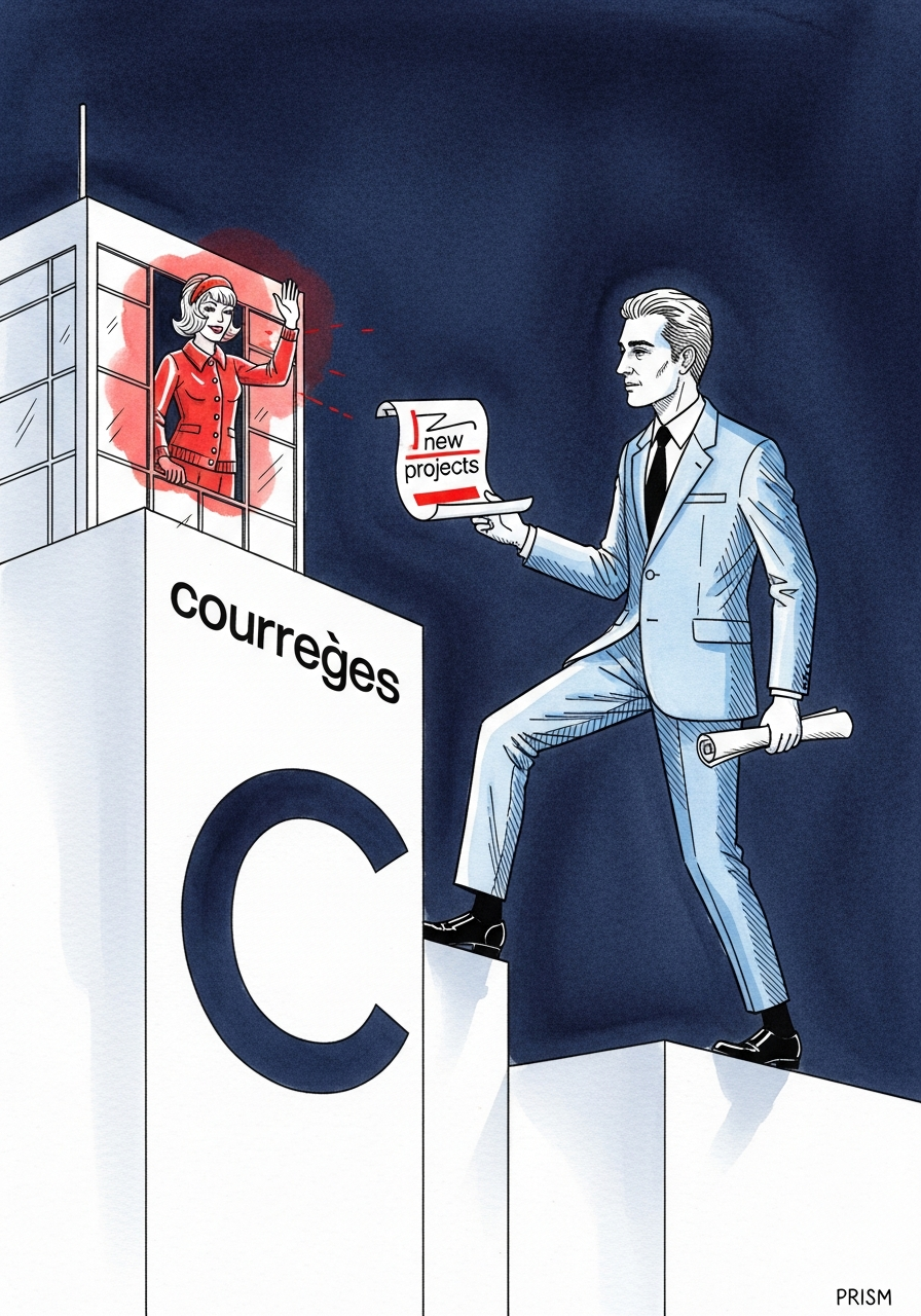 Nicolas Di Felice quitte la direction artistique de Courrèges après cinq ans de succès créatif.