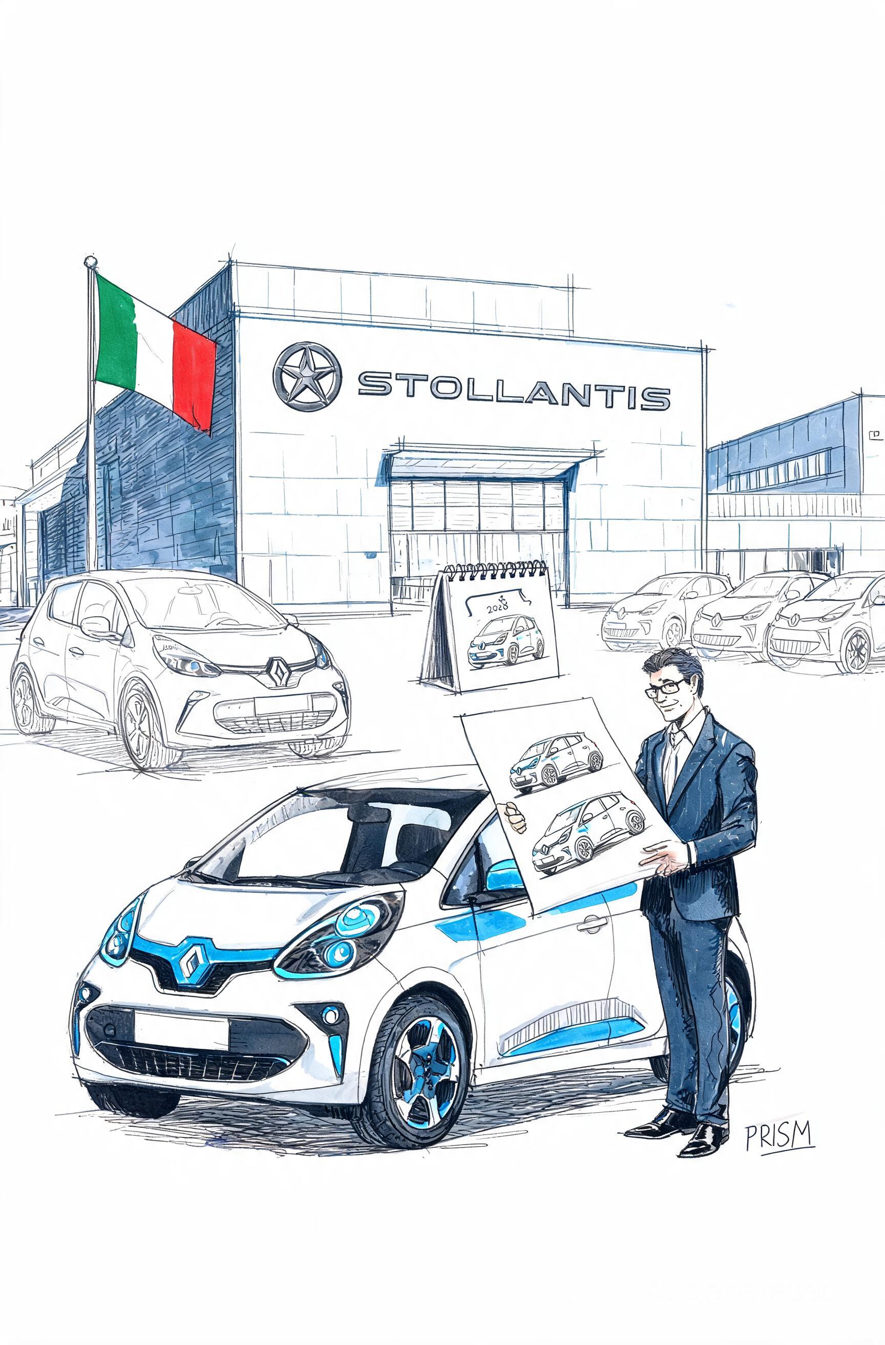 Stellantis annonce des voitures électriques à moins de 15 000 € fabriquées en Italie dès 2028 pour contrer les Chinois