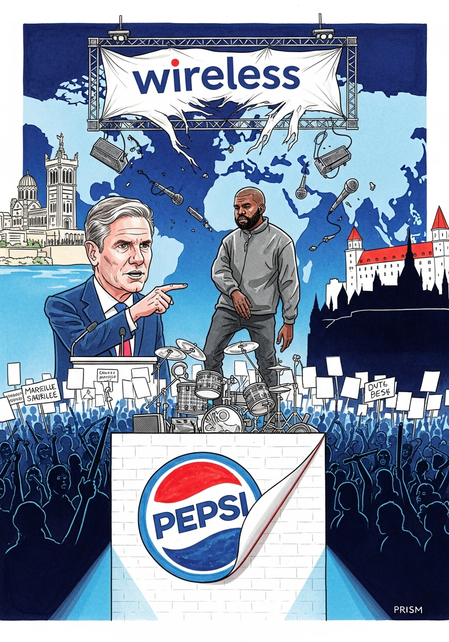 La programmation de Kanye West à Londres provoque le retrait de Pepsi et menace la tenue du festival