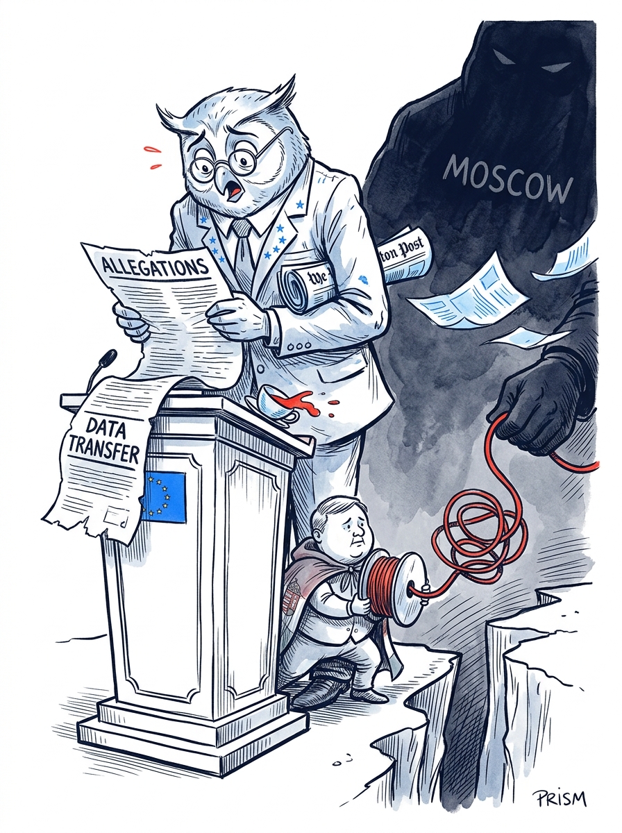 L'Union européenne exige des explications après des allégations de transfert de données sensibles vers Moscou