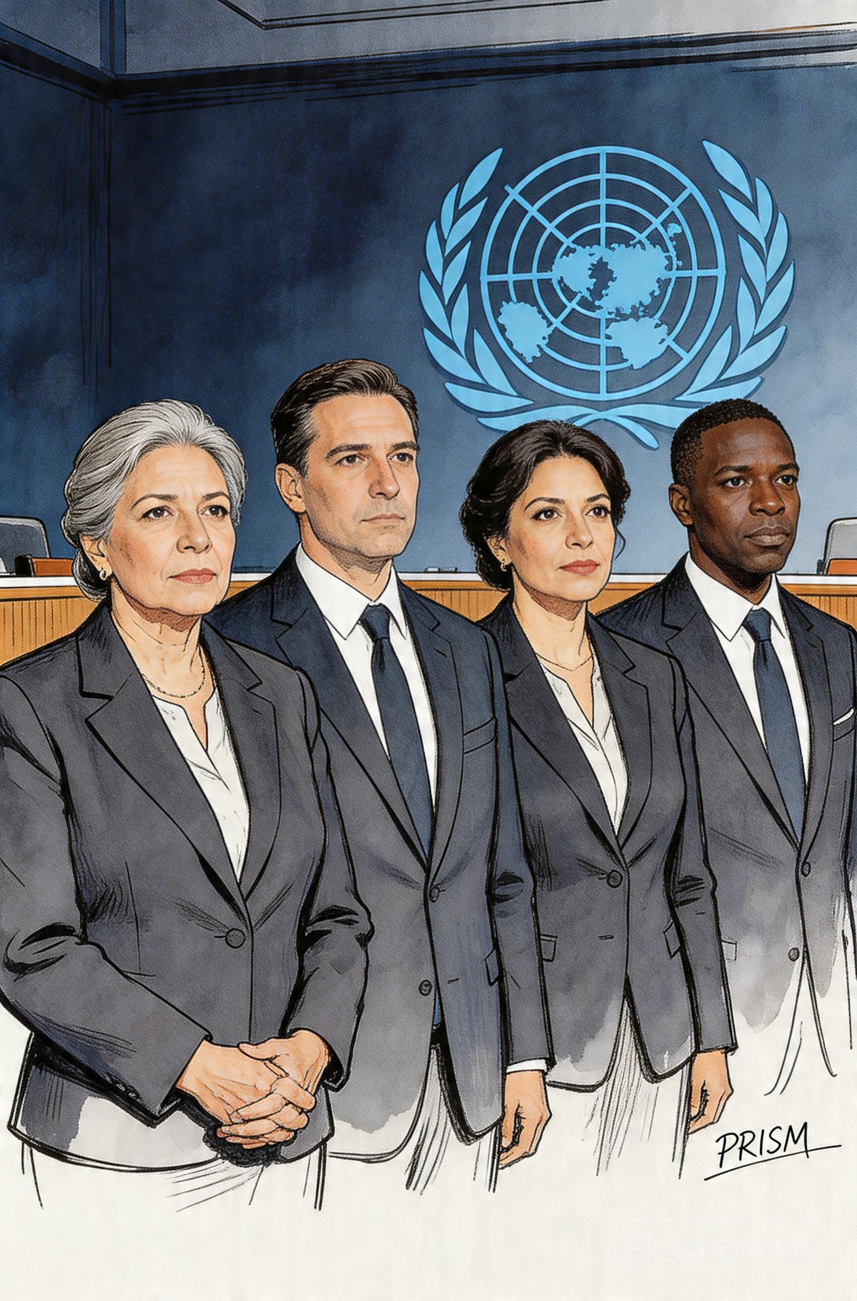 Quatre candidats en lice pour la succession d'Antonio Guterres à la tête de l'ONU en 2027