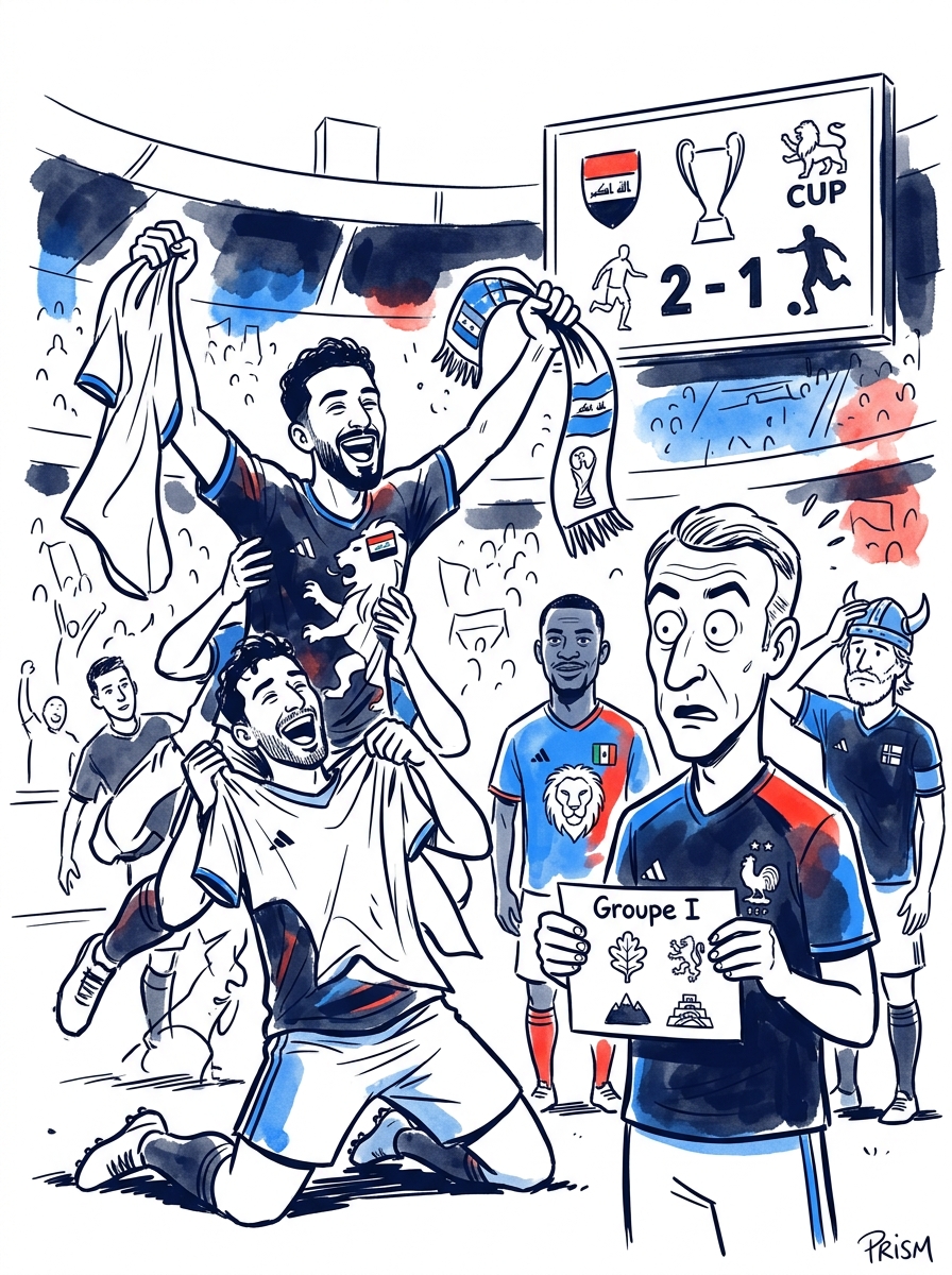 Coupe du monde 2026 : l’Irak dernier adversaire de l’équipe de France en phase de groupes