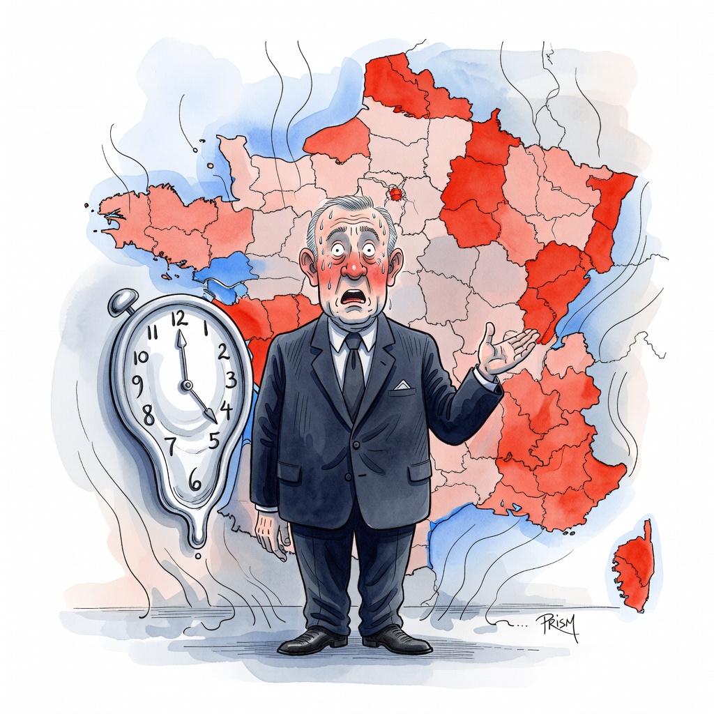 Le gouvernement active le plan Orsec chaleurs extrêmes dans 24 départements en vigilance rouge samedi.