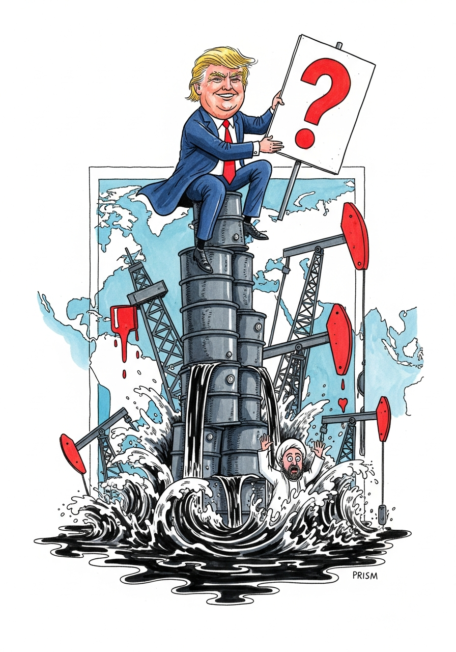 Donald Trump suspend les frappes contre l'Iran pour cinq jours, provoquant l'effondrement des cours du pétrole