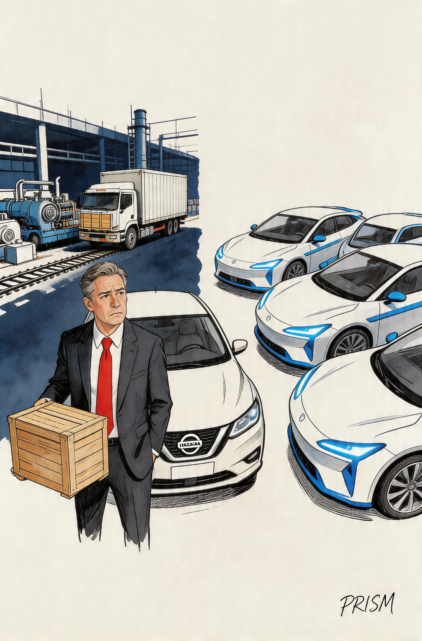 Nissan révise son modèle industriel face à l'effondrement de ses ventes en Chine