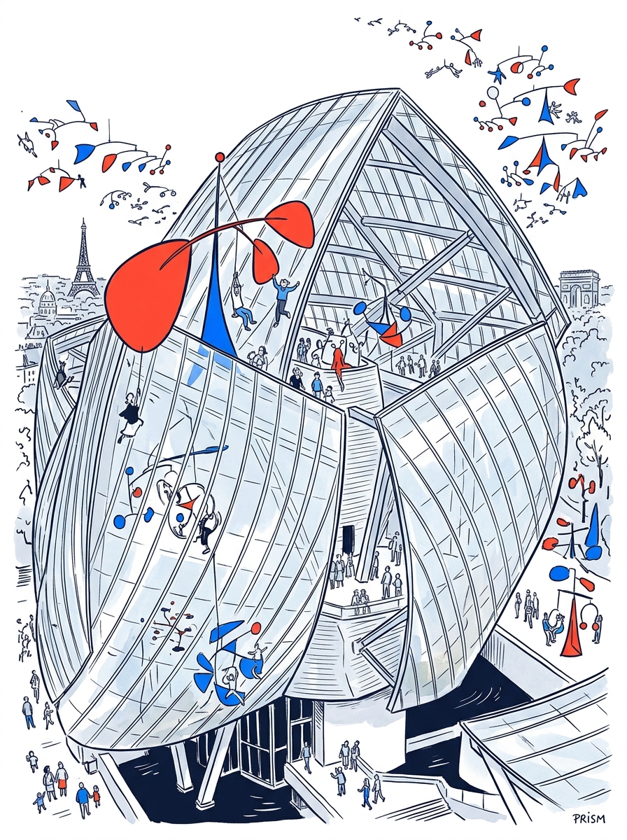 La Fondation Louis Vuitton inaugure une rétrospective Calder majeure renforçant l'attractivité culturelle de Paris en 2026.