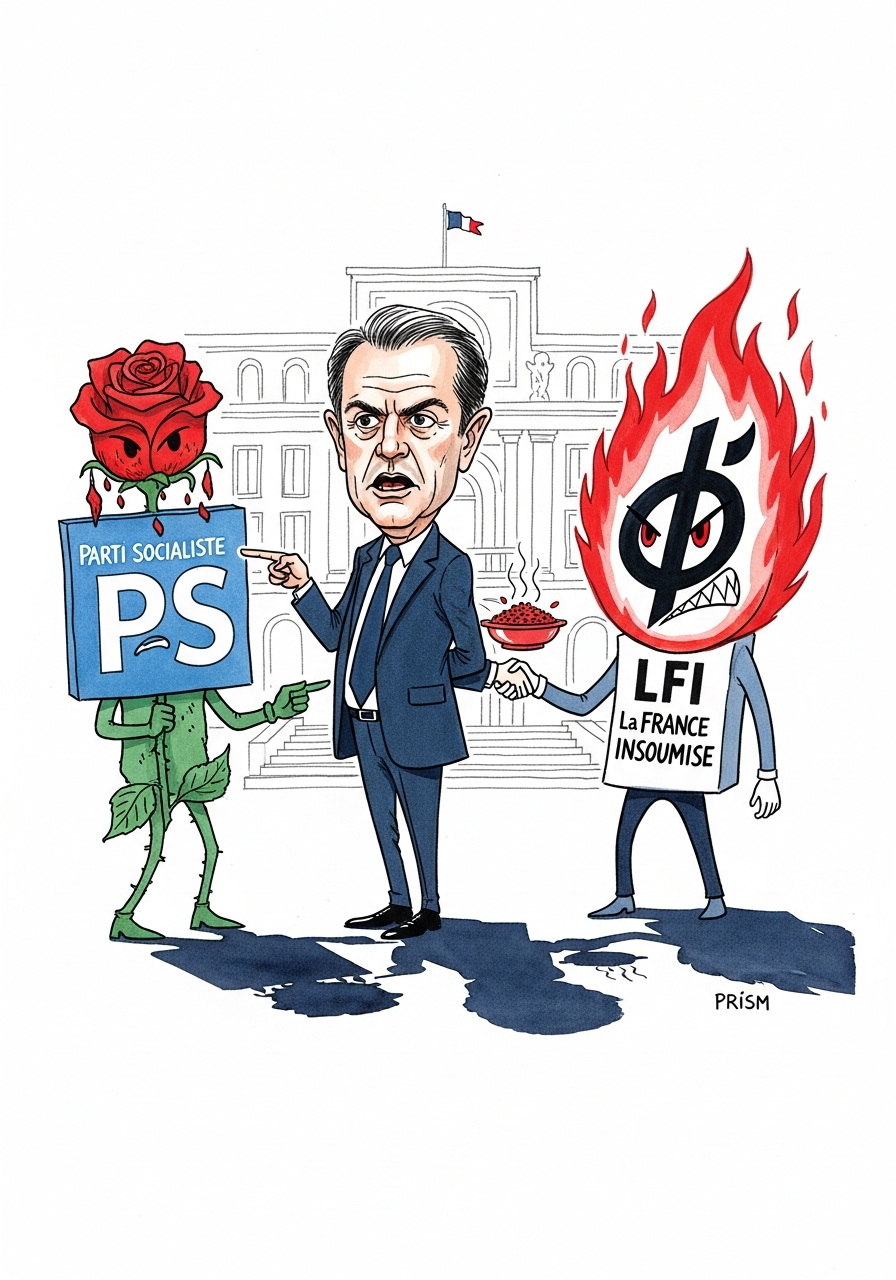 Philippe Gosselin dénonce l'alliance PS-LFI aux municipales comme une trahison idéologique opportuniste menaçant l'équilibre politique