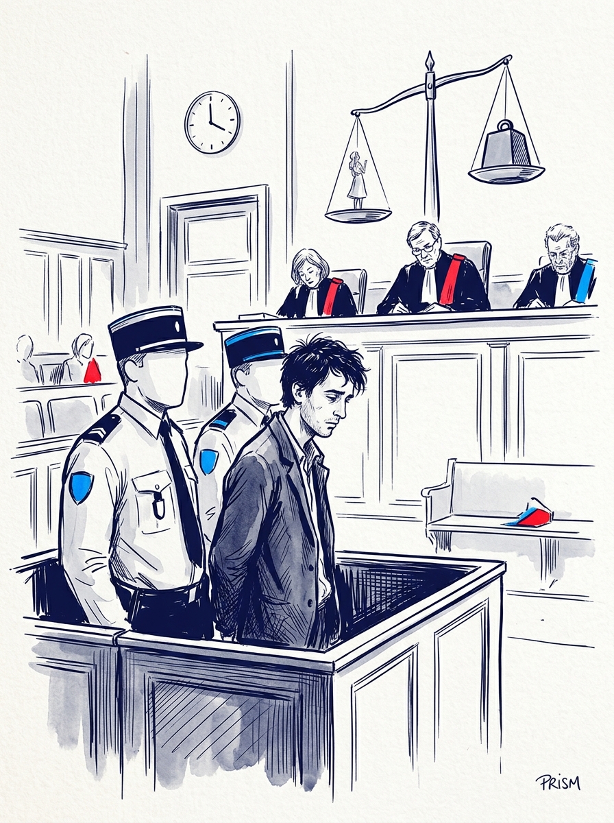 Lucas Larivée condamné à 30 ans de réclusion pour le meurtre de Justine Vayrac en Corrèze.