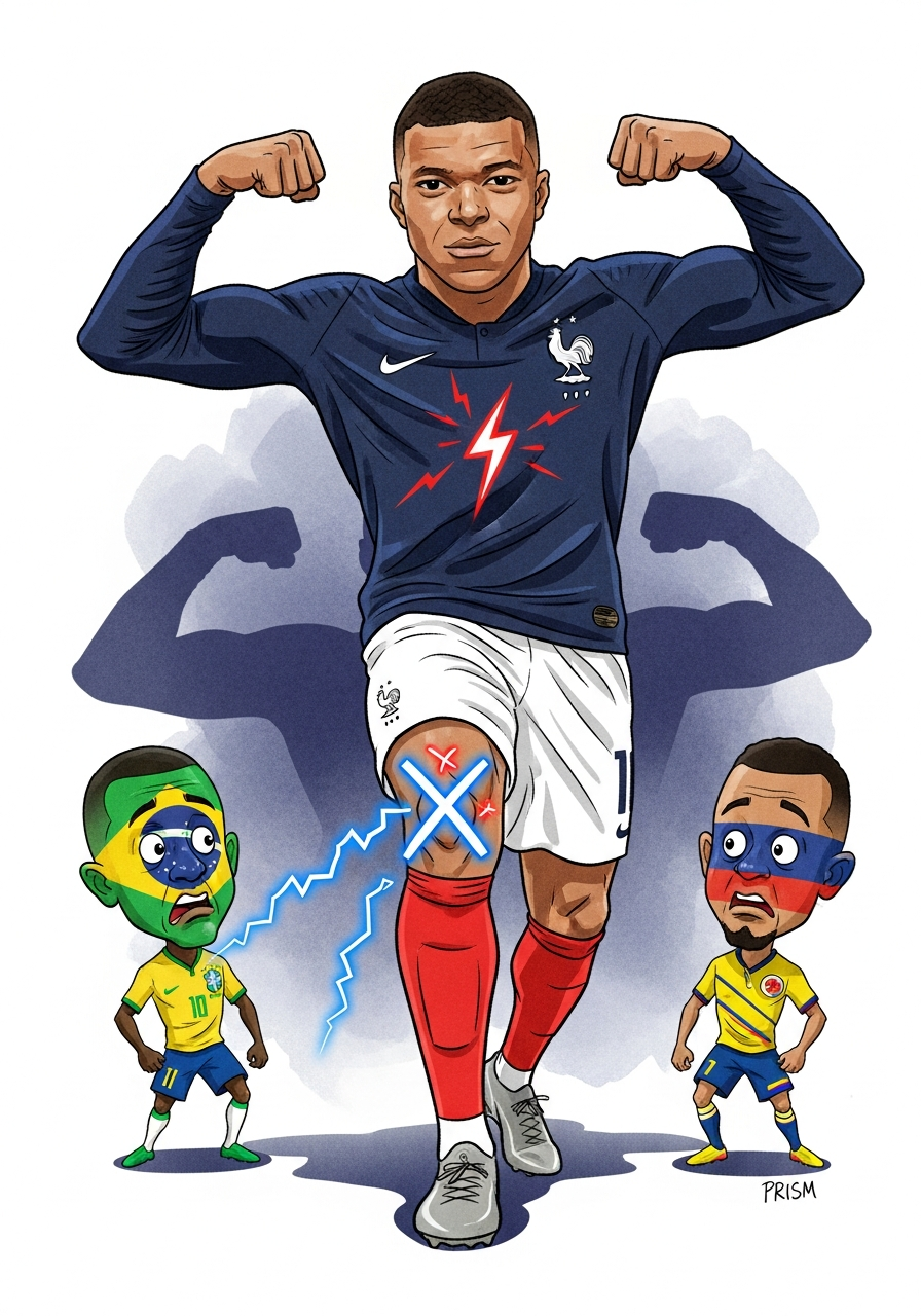 Kylian Mbappé dément toute erreur médicale du Real Madrid et confirme son retour face au Brésil