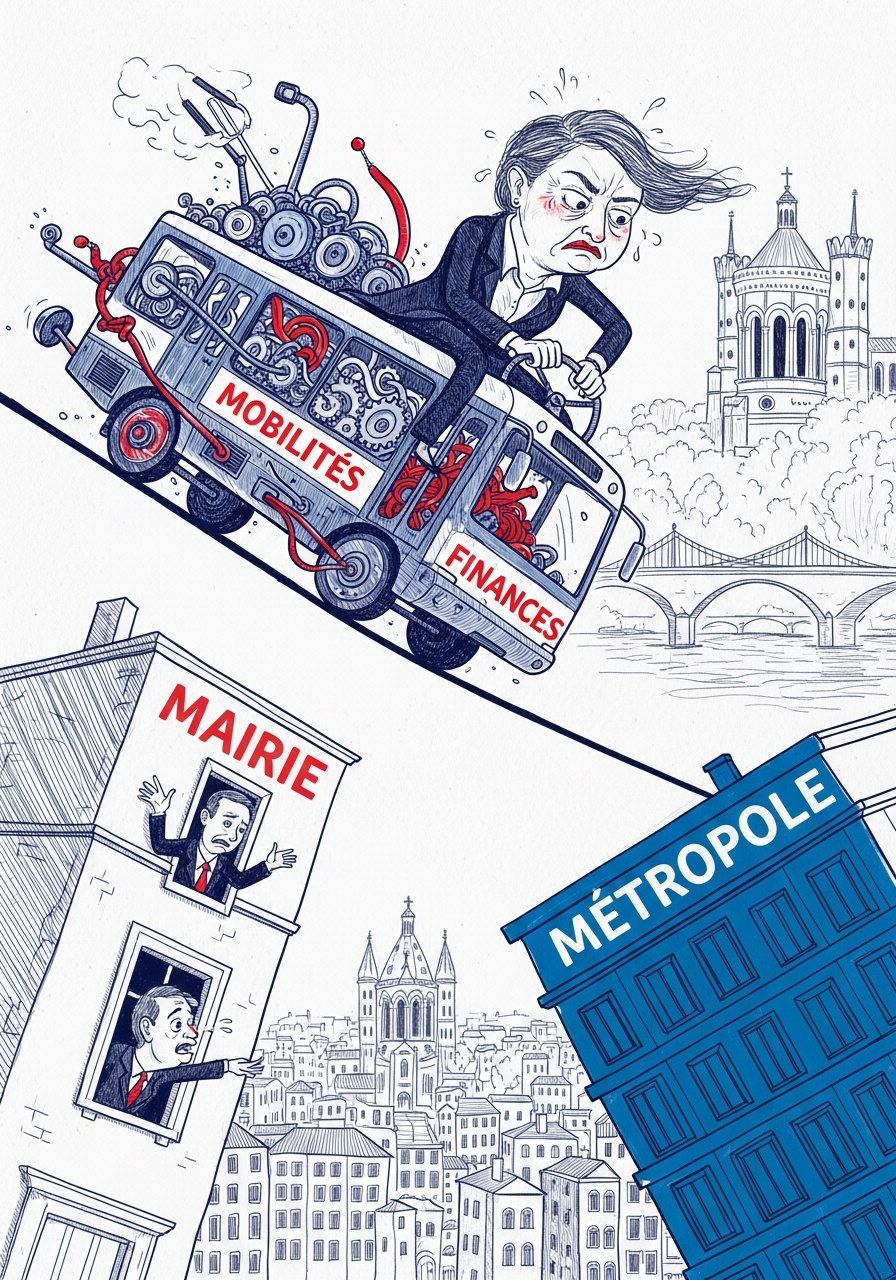 À Lyon, une cohabitation inédite entre la mairie écologiste et la Métropole qui bascule à droite