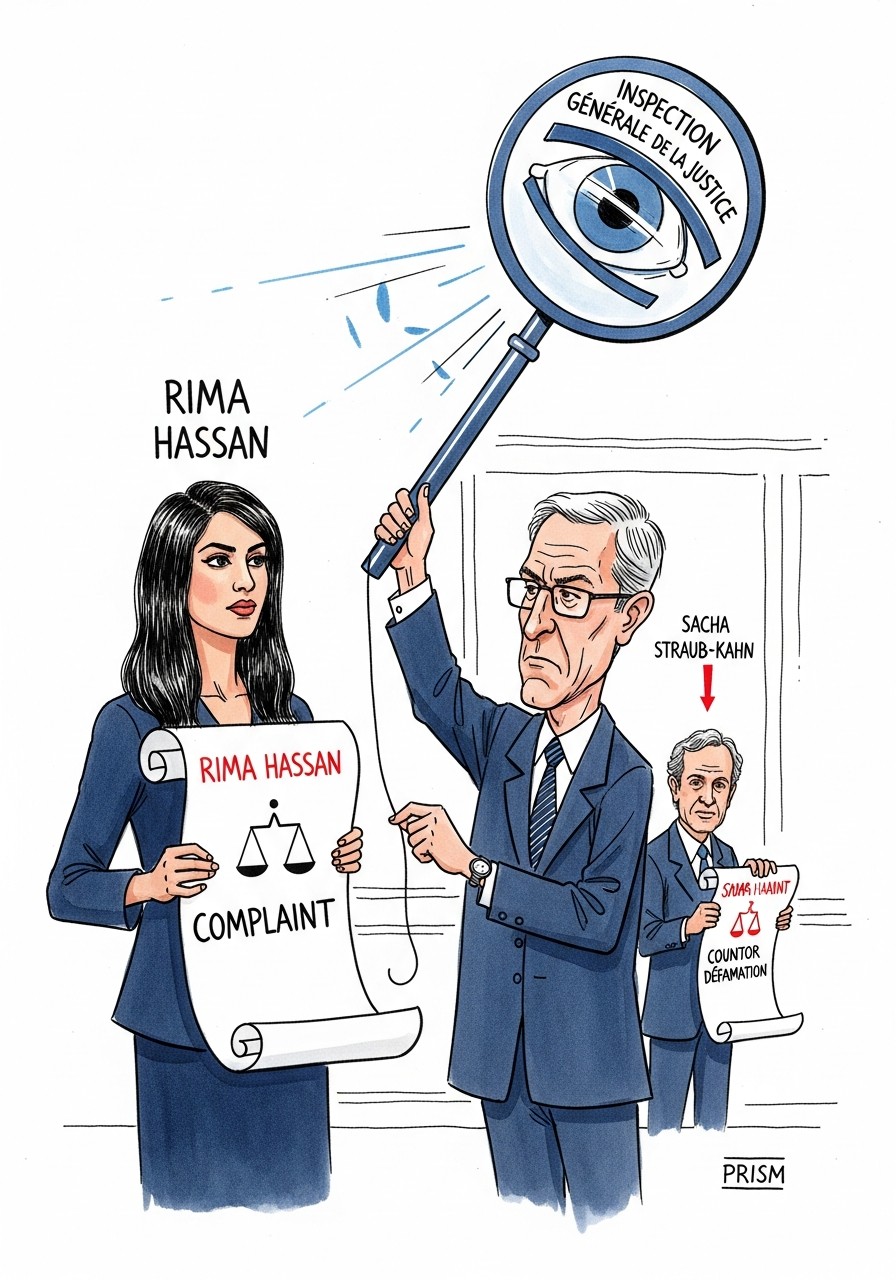 Rima Hassan porte plainte après des fuites lors de sa garde à vue, Darmanin saisit l'Inspection