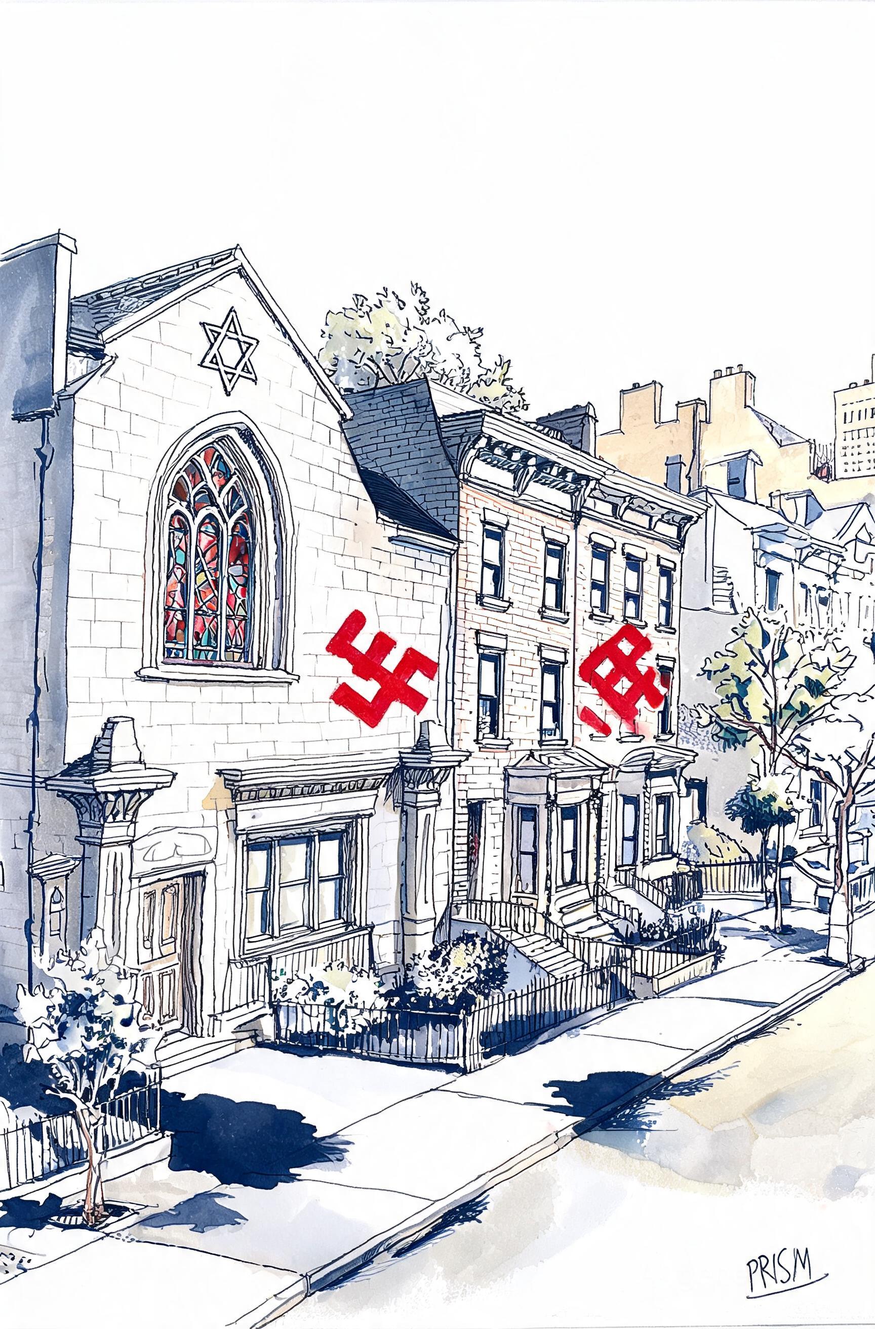 Vague d'actes antisémites à New York : synagogues et domiciles vandalisés dans le Queens