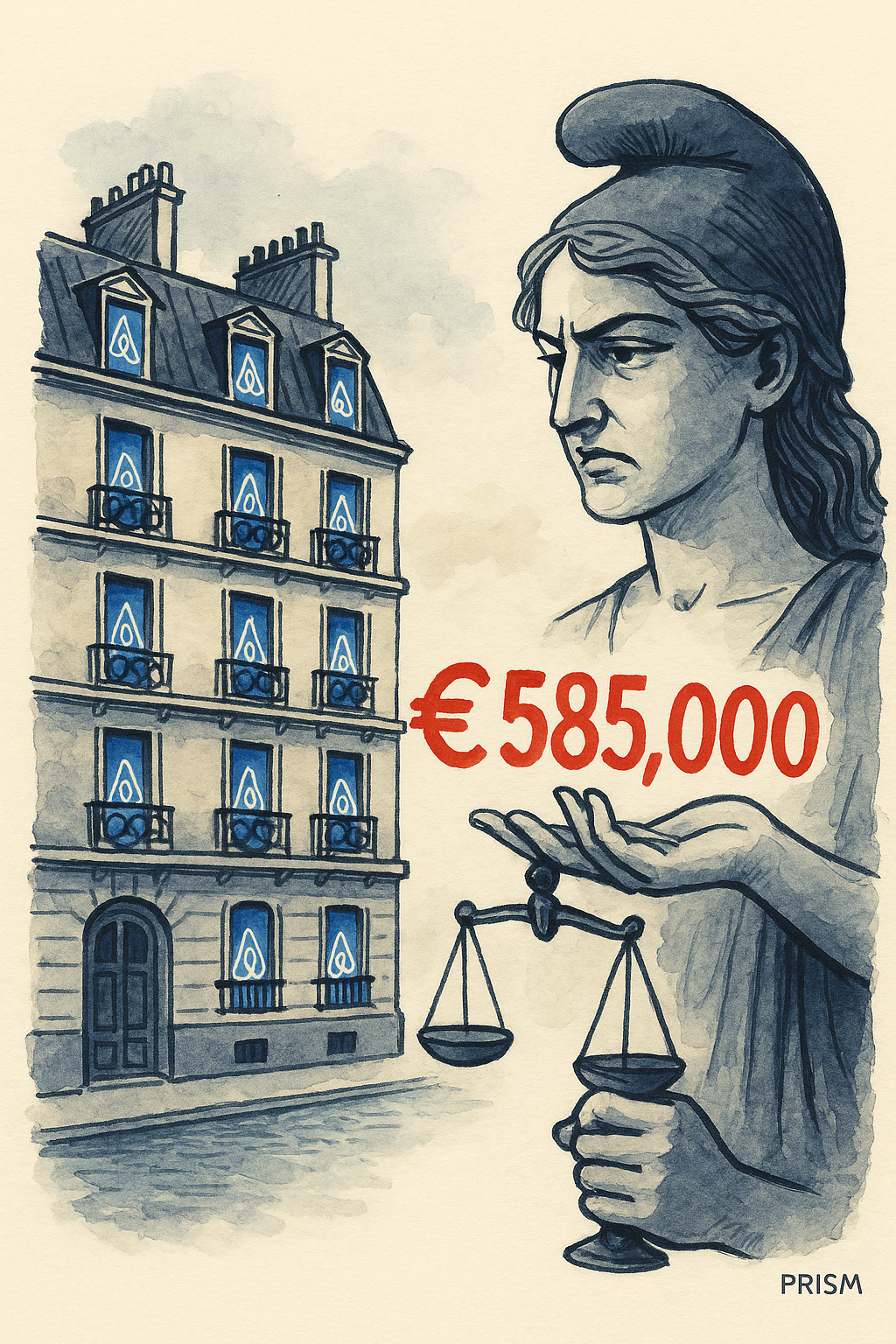 Paris : « amende record » pour un immeuble entier transformé illégalement en Airbnb