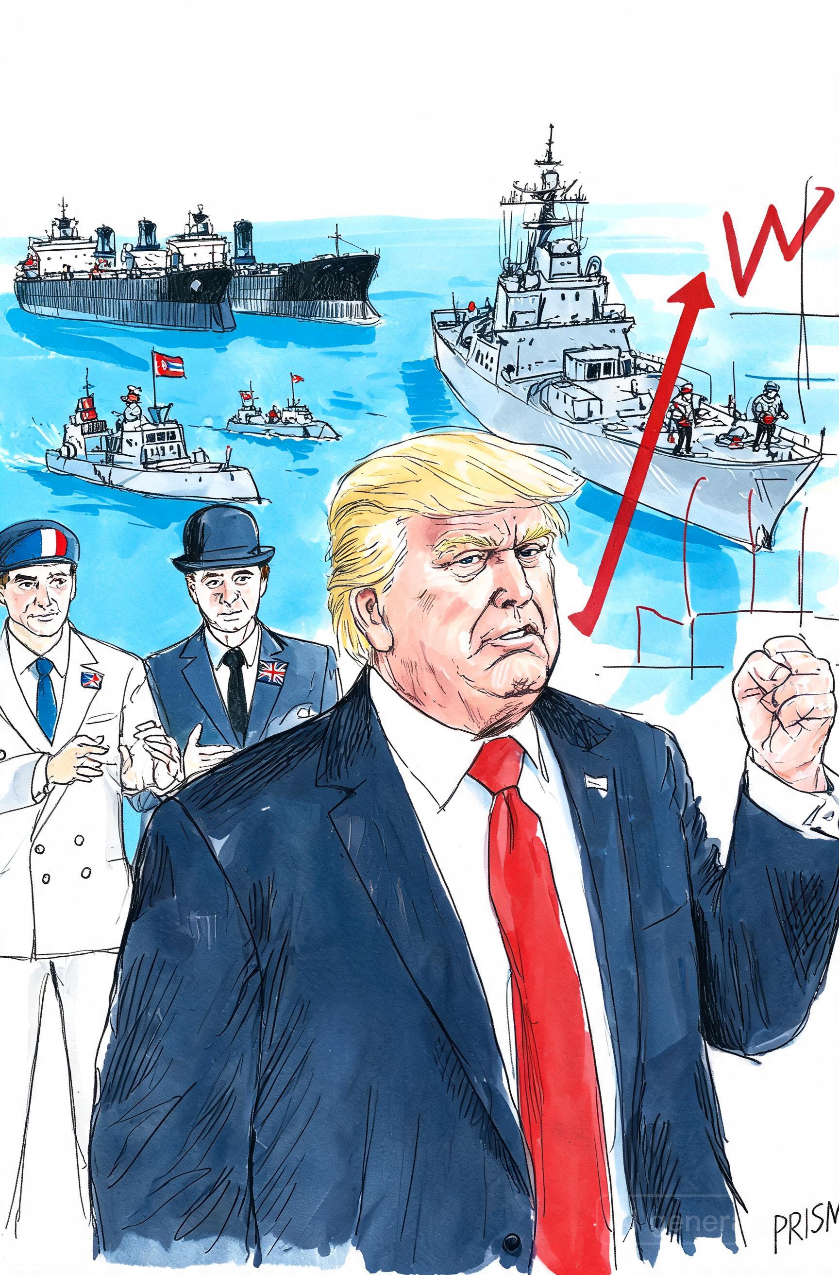 En direct : Donald Trump annonce un déblocage du détroit d'Ormuz, mise en garde de l'Iran