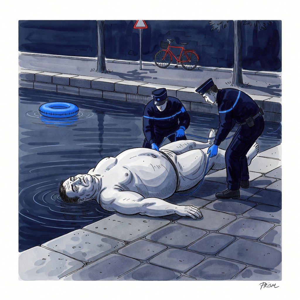 Le corps d'un homme d'une trentaine d'années sans papiers découvert dans le canal Saint-Martin à Paris, une enquête ouverte.