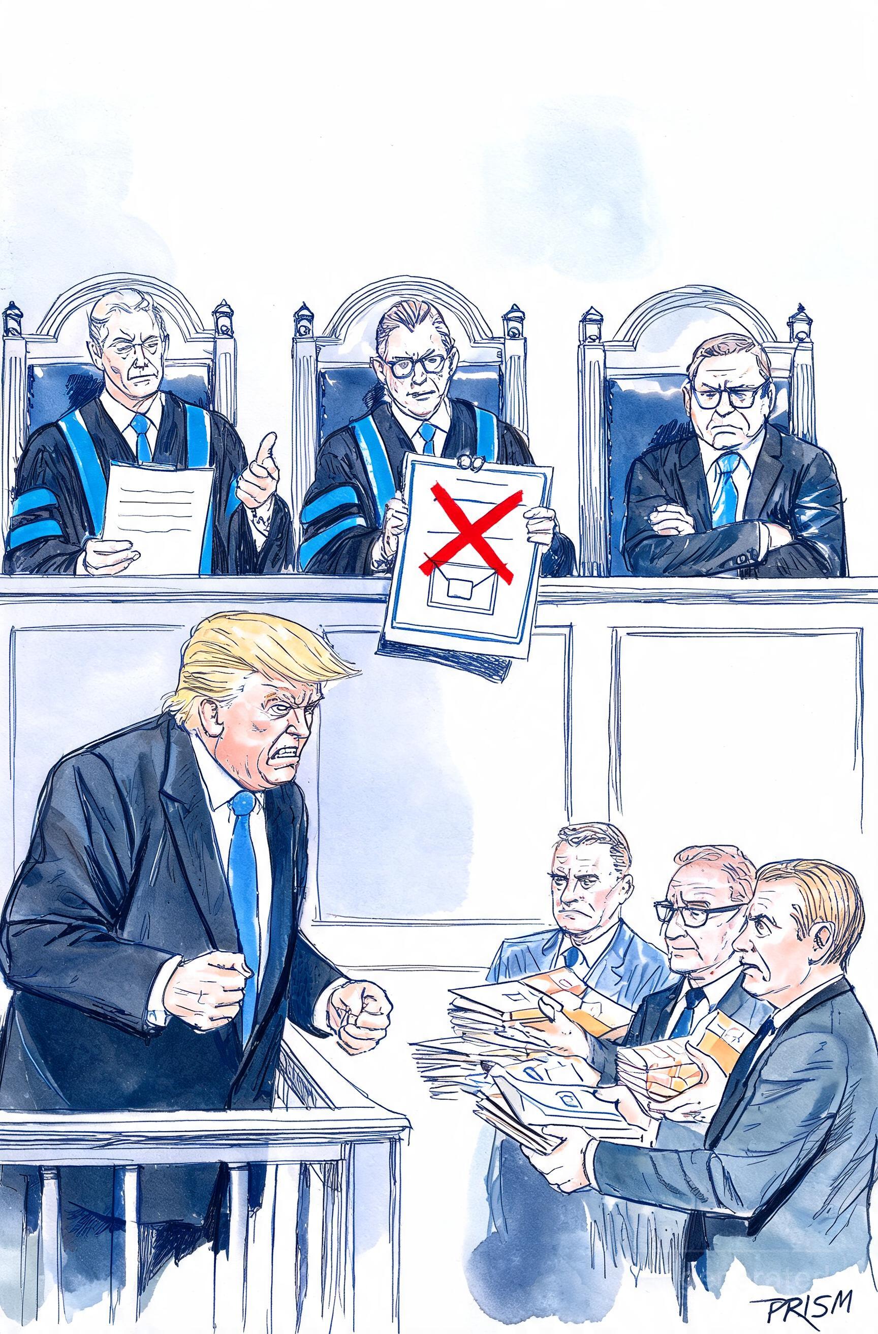 Tribunal américain invalide les droits de douane de 10% de Trump : remboursement et précédent juridique
