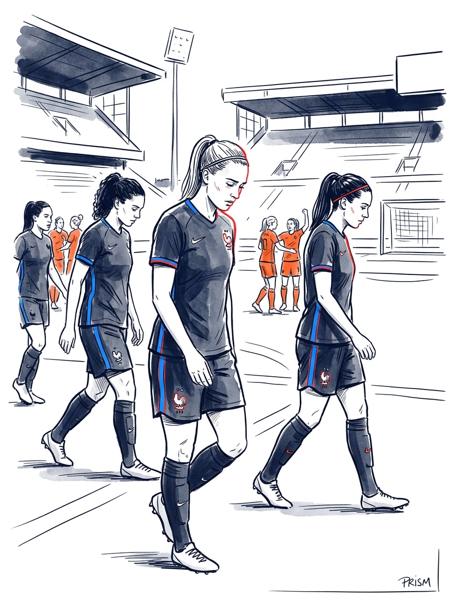 L'équipe de France féminine s'incline face aux Pays-Bas et perd la tête de son groupe qualificatif