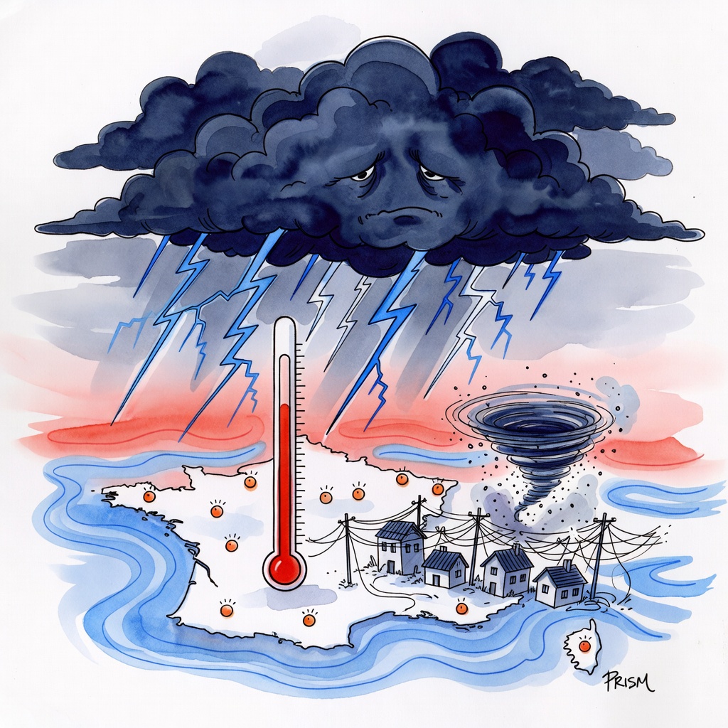 Météo : la vigilance orange levée pour les orages tandis la canicule régresse