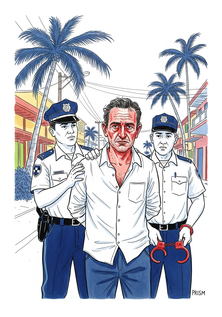 Joël Soudron, l'un des plus importants narcotrafiquants français, arrêté au Panama après huit ans de cavale.