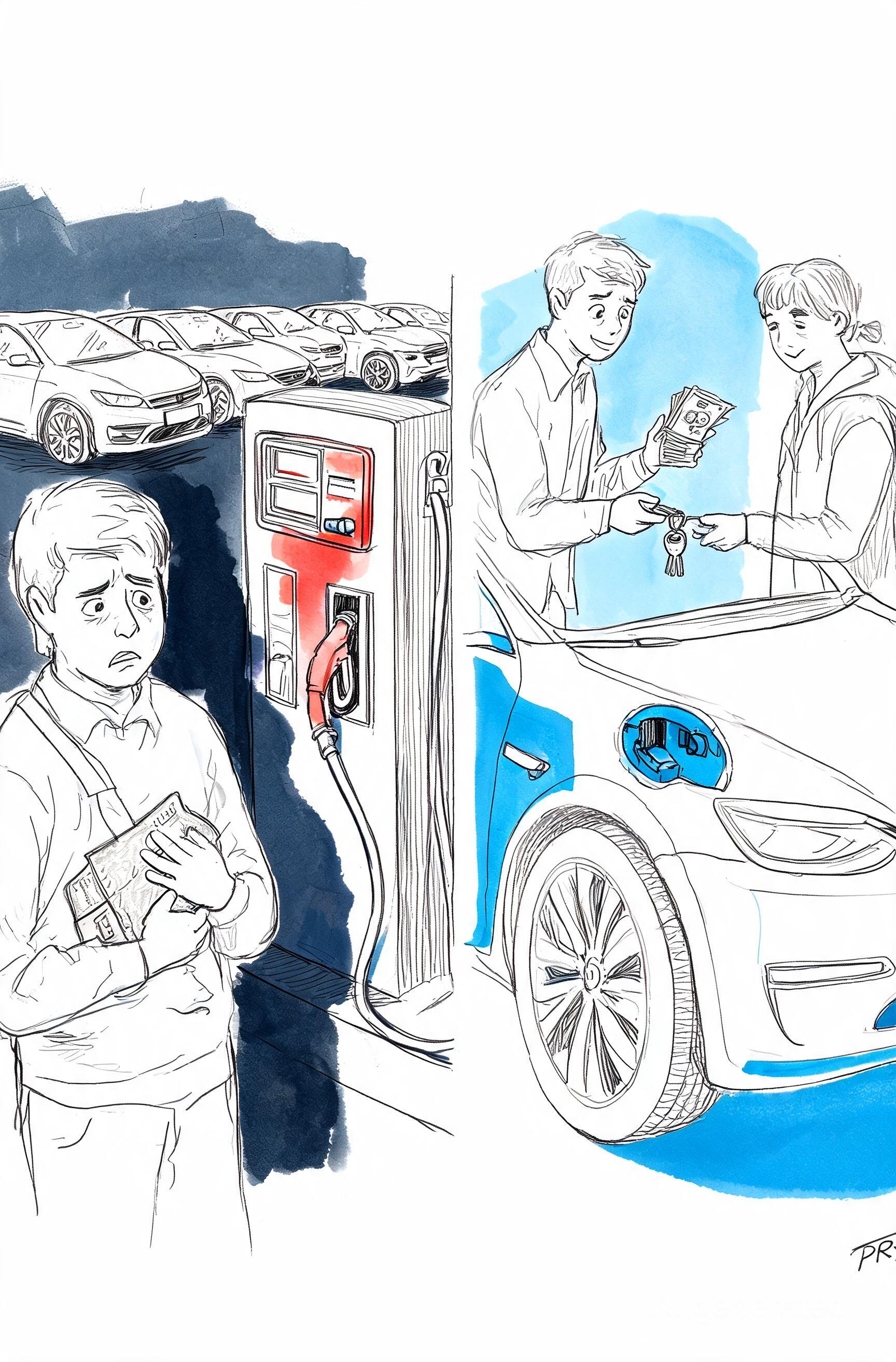 L'intérêt pour les voitures électriques bondit de 75% en location entre particuliers face à l'inflation