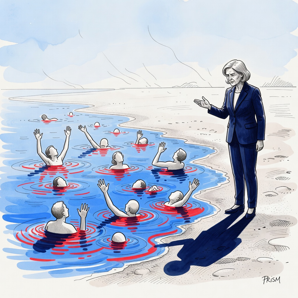 La canicule provoque 142 noyades depuis le 19 juin, alerte Marina Ferrari.