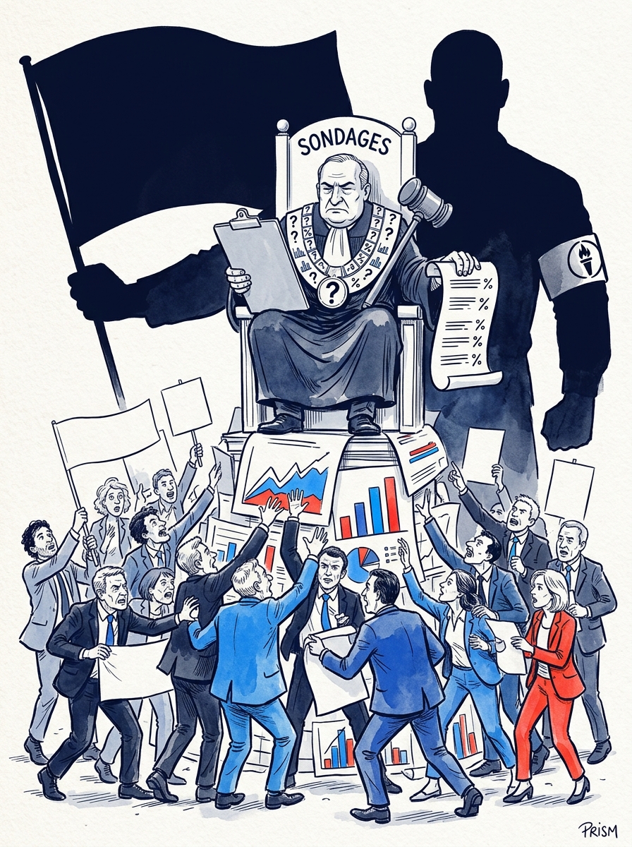 Prolifération des candidatures pour 2027 : les sondages s'imposent comme l'unique arbitre d'un paysage politique fragmenté.