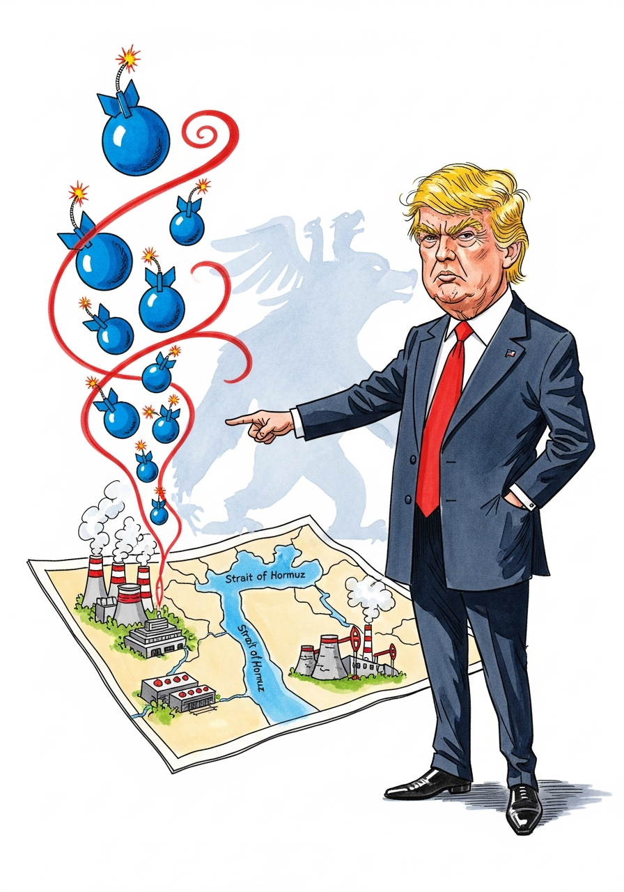 Donald Trump menace de bombarder les infrastructures iraniennes mardi, provoquant une crise énergétique mondiale majeure.