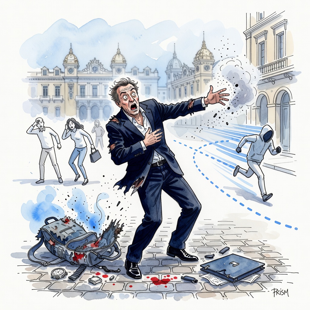 Un colis piégé explose à Monaco, blesse grièvement un oligarque ukrainien et déclenche une chasse à l'homme transfrontalière.