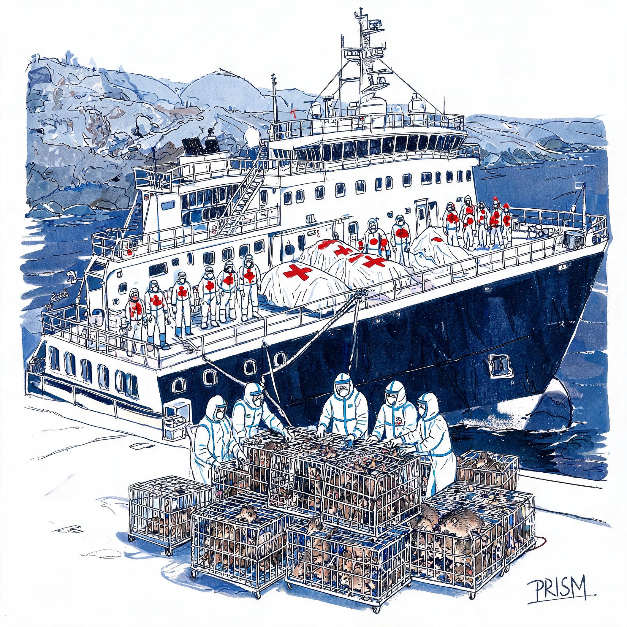 Nouveau cas d'hantavirus confirmé à bord du MV Hondius, OMS annonce 12 contaminations et 3 décès