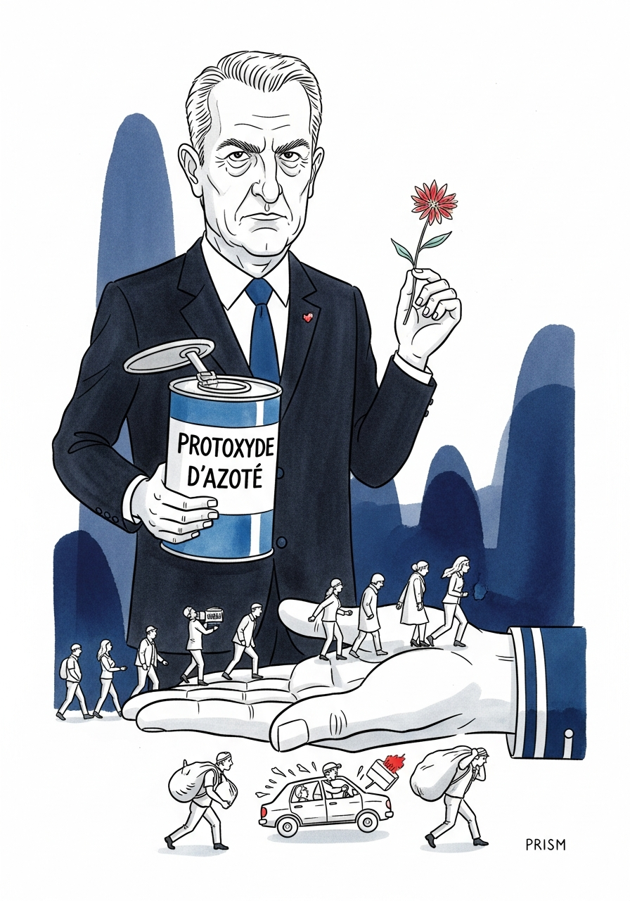 Protoxyde d’azote : le gouvernement annonce un durcissement de la législation