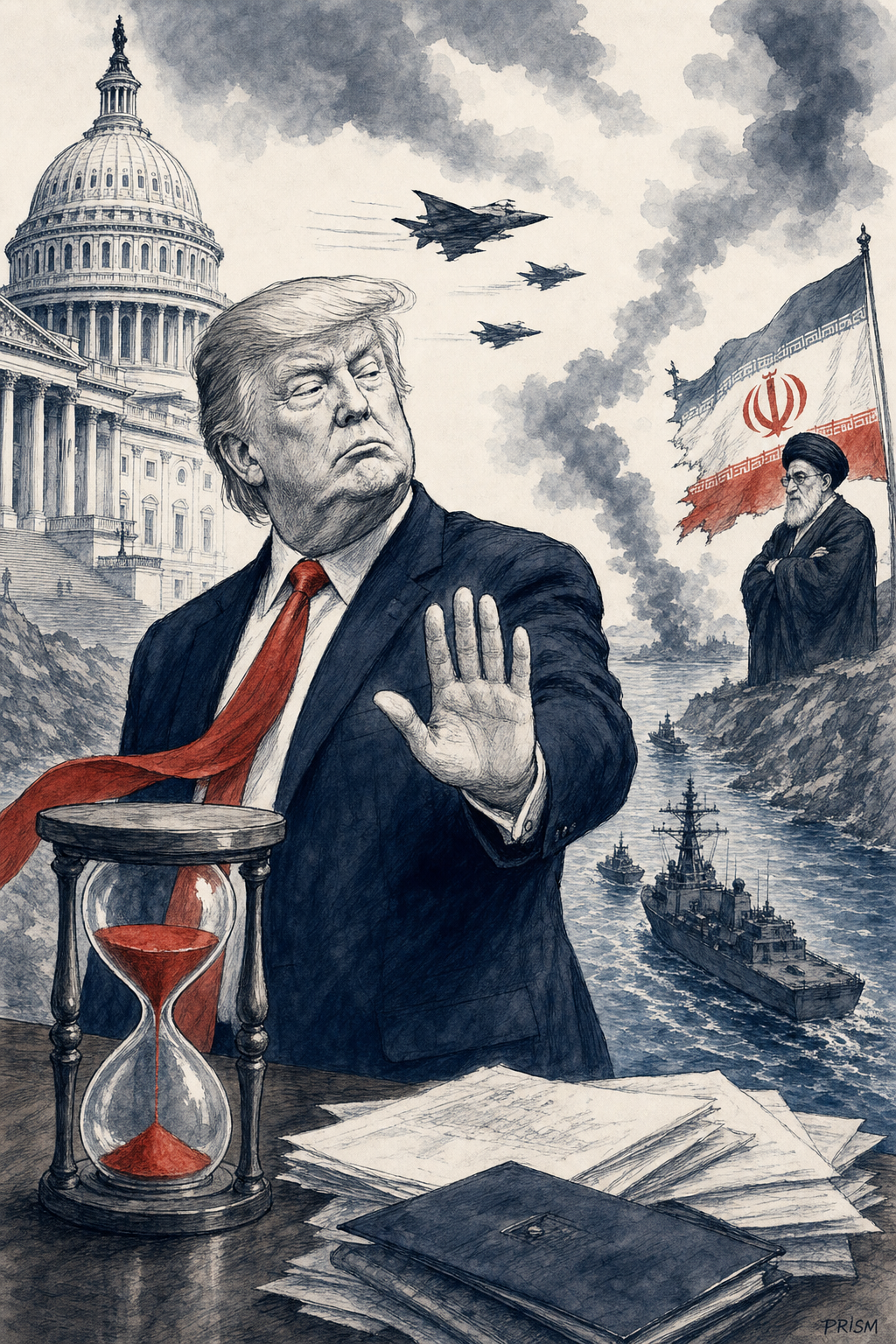 Donald Trump déclare la fin des hostilités en Iran pour éviter une impasse constitutionnelle majeure
