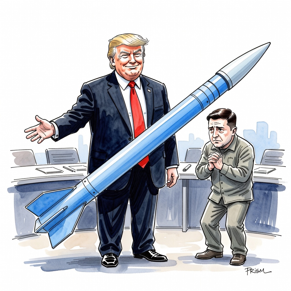 Donald Trump autorise l'Ukraine à fabriquer des missiles Patriot lors du sommet de l'Otan à Ankara.