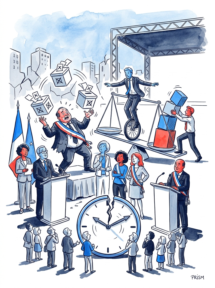Municipales en France: les temps forts de la soirée électorale du second tour