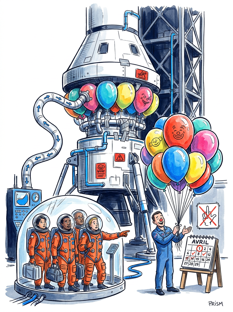 La NASA valide le lancement d'Artemis II pour le 1er avril 2026 après réparations techniques