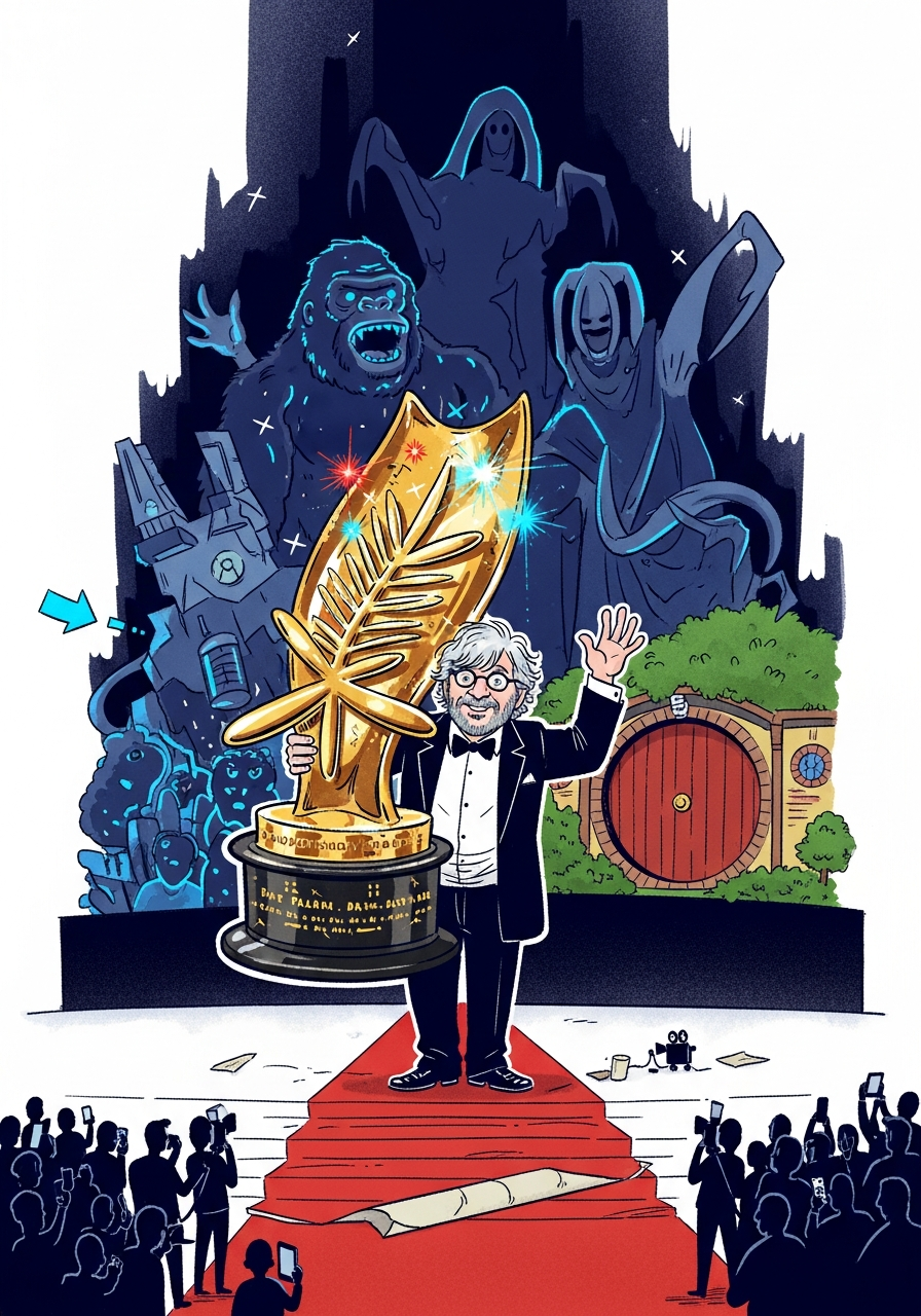 Peter Jackson recevra une Palme d'or d'honneur à Cannes 2026 pour ses innovations techniques cinématographiques majeures