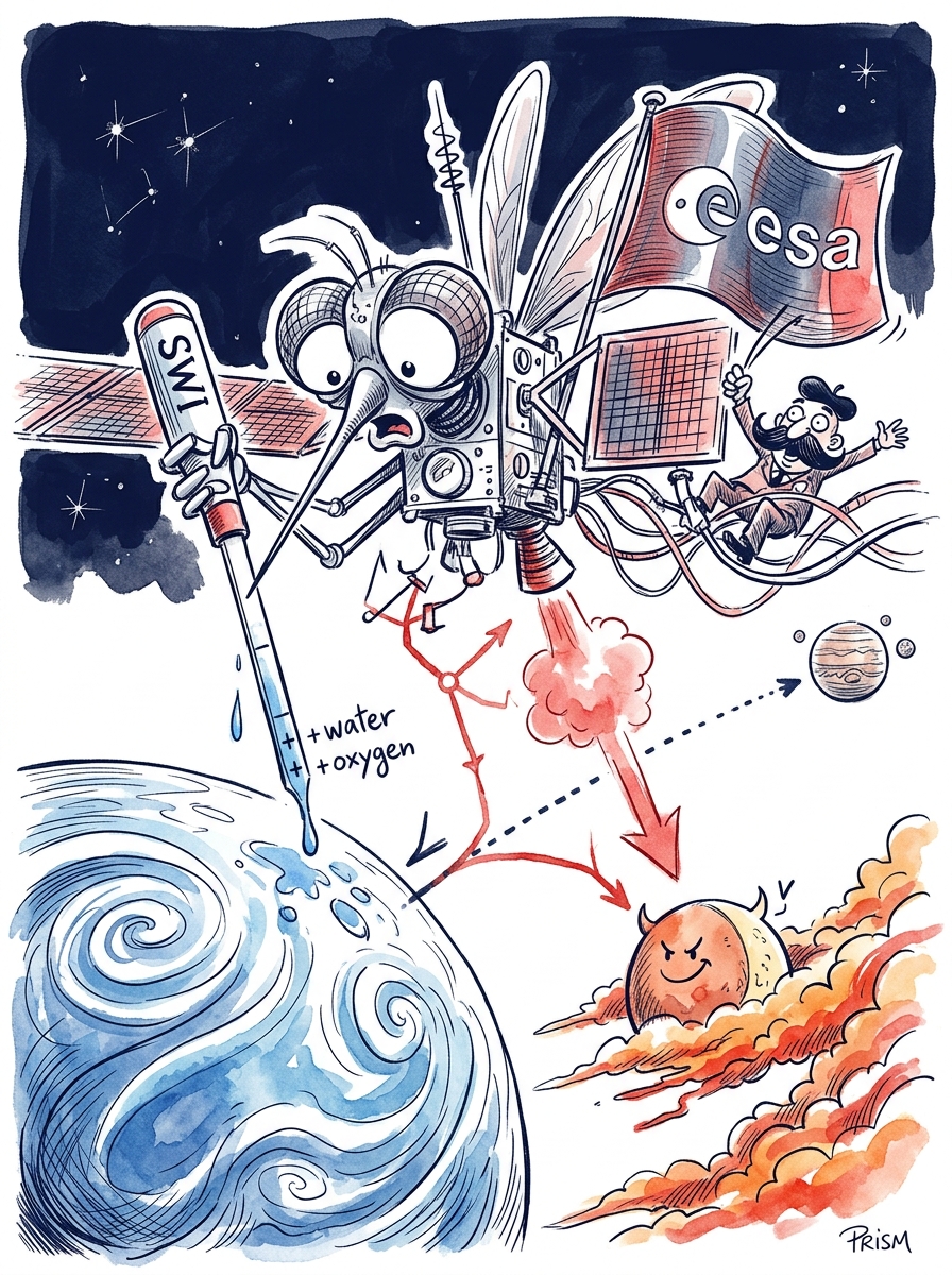 La sonde spatiale JUICE valide ses instruments biologiques après son survol terrestre et vise Vénus