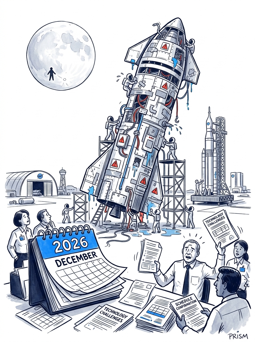 La NASA confirme le calendrier d'Artemis III pour fin 2026 malgré les défis techniques persistants