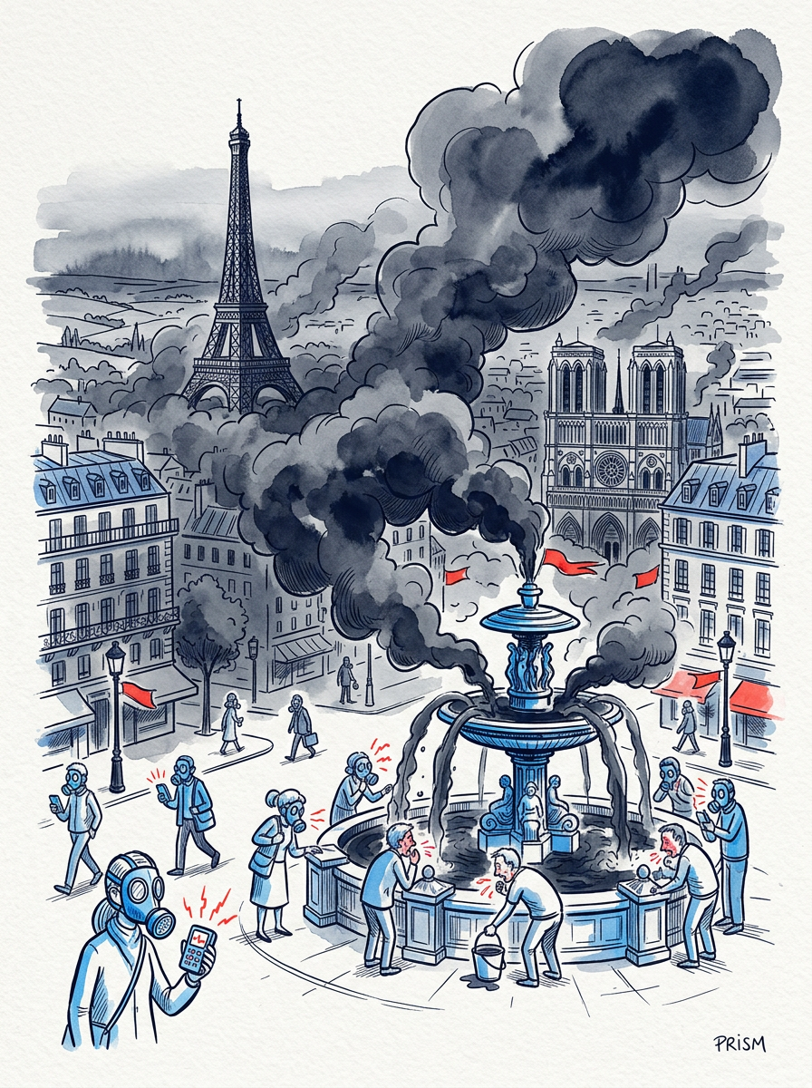 La pollution atmosphérique persiste en France malgré une baisse globale, menaçant la santé de millions de citoyens vulnérables.